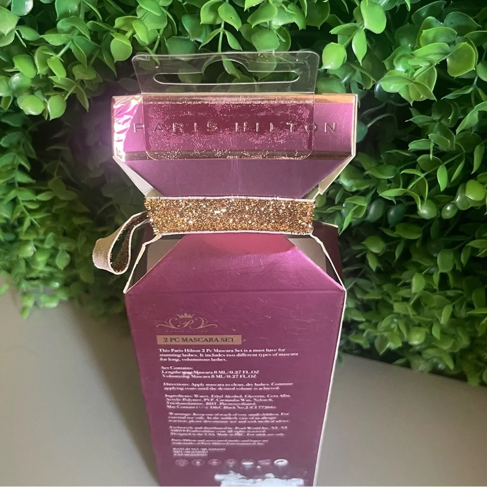 Paris Hilton Mascara Duo Set Lengthening Mascara & Volumizing Mascara NEW